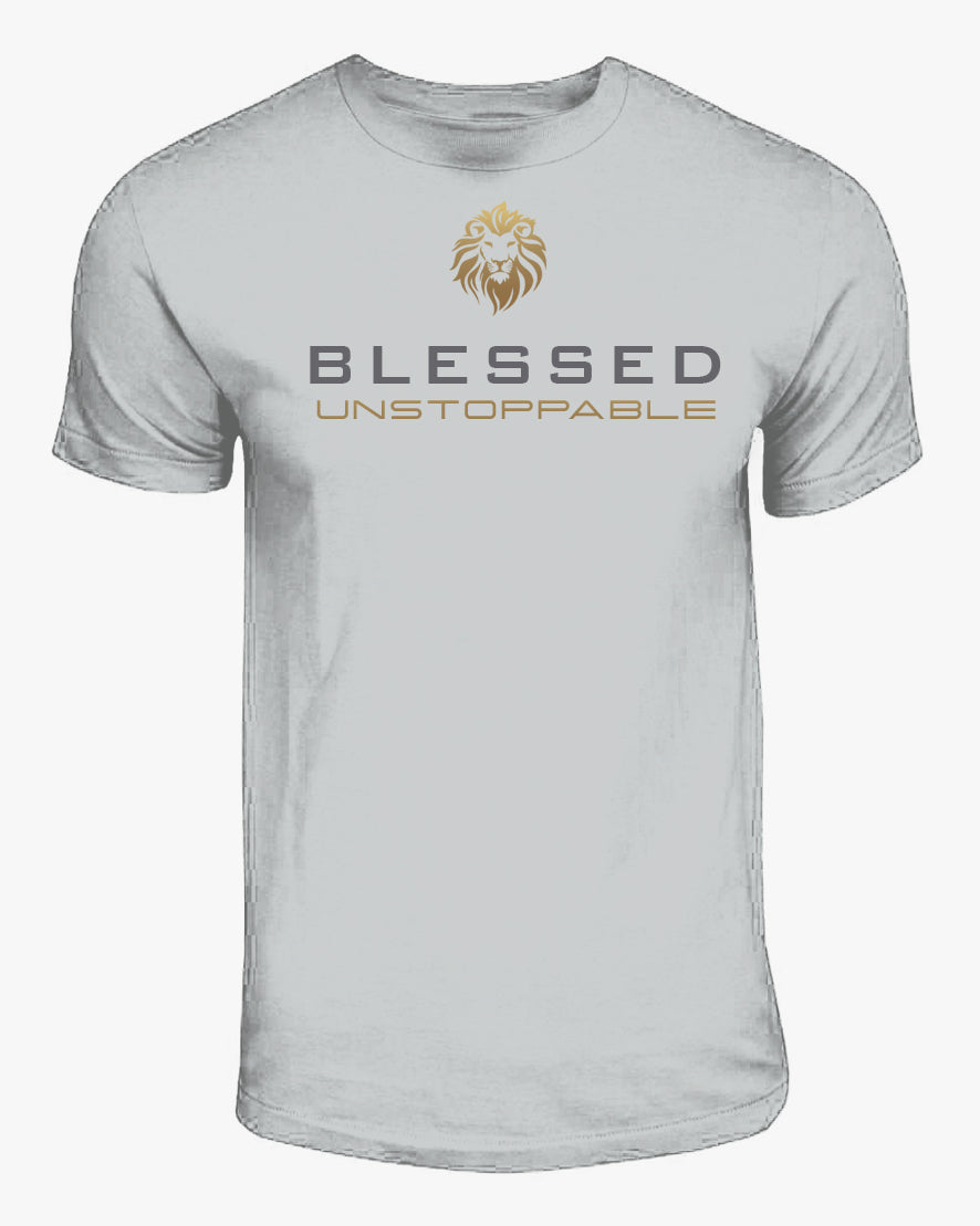 Men's SN Blessed+Unstoppable - Short Sleeve Gold Line